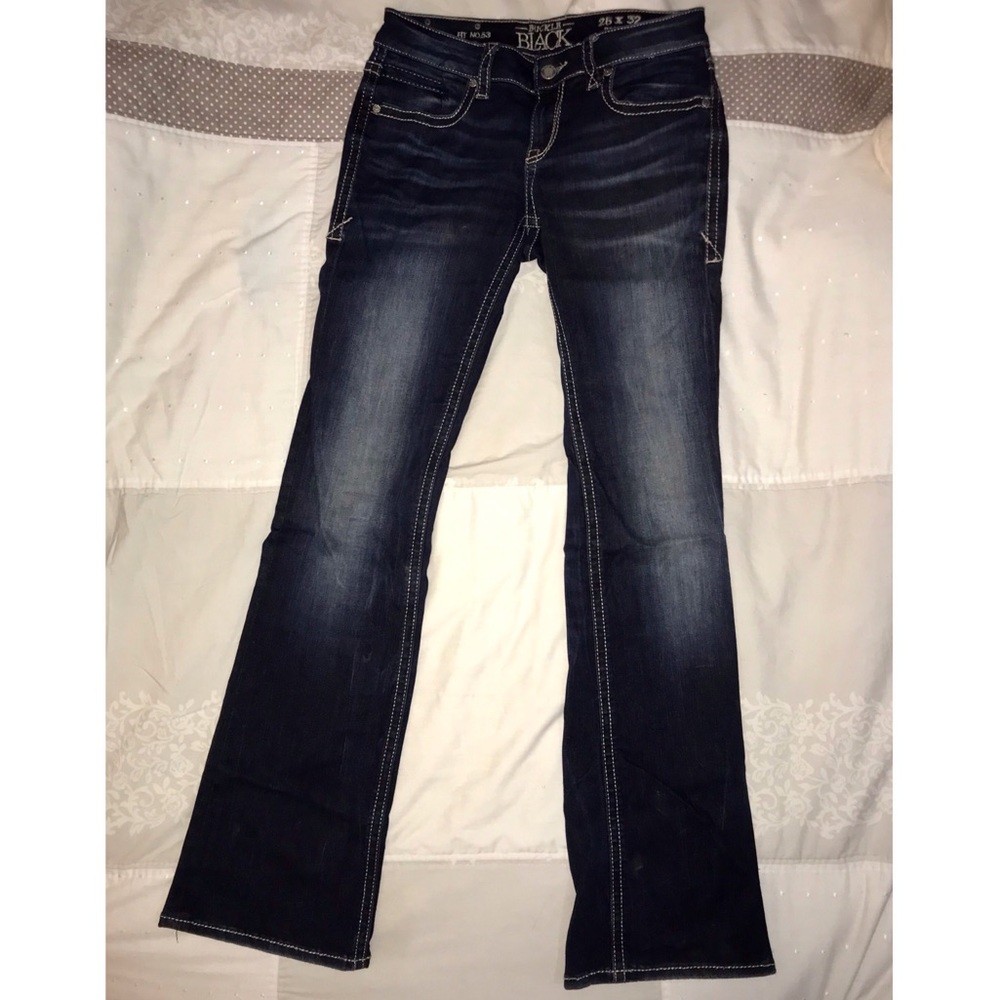 25x32 Buckle Black fit #53 Bootcut jean